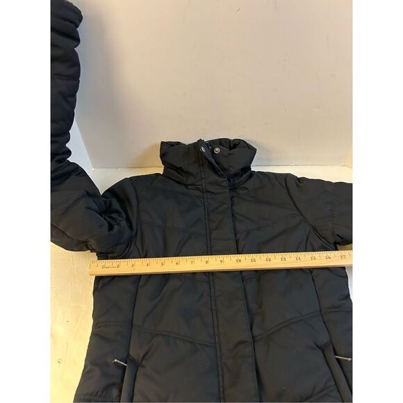 Columbia 100 Nylon puffer jacket xs black nylon no hood #69724 - Picture 8 of 9
